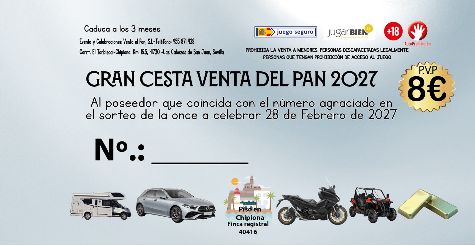 Sorteo Día de Andalucía 2027